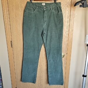 L.L. Bean Women's Green Jeans